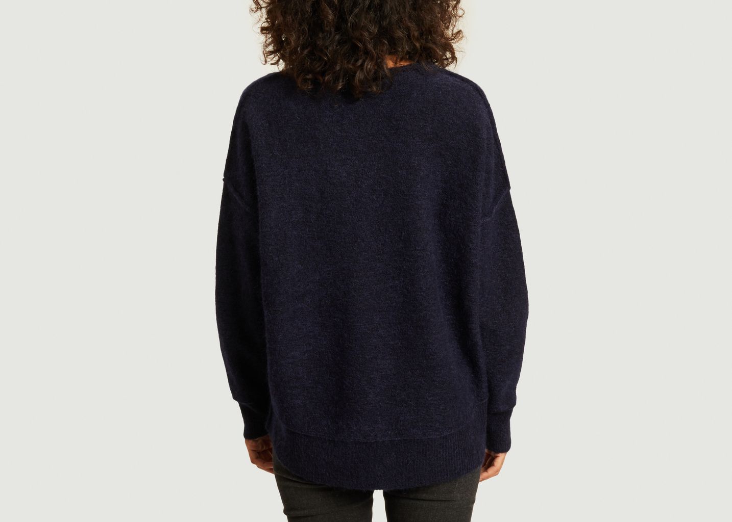 Biagio Sweater Navy Blue By Malene Birger L Exception