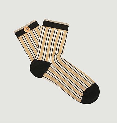 Sequined socks