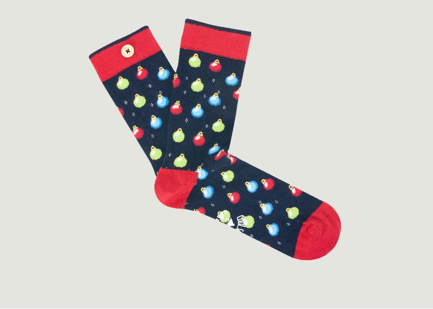 Les Guirlandes Pattern Socks - Cabaïa