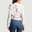 Floral Printed Ruched Jacket - Cacharel