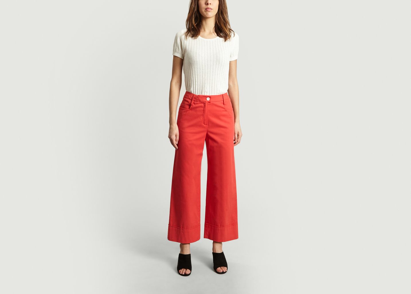 Cropped Trousers - Cacharel