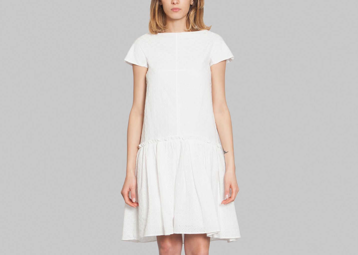 Robe Baby Doll Broderie Anglaise - Cacharel