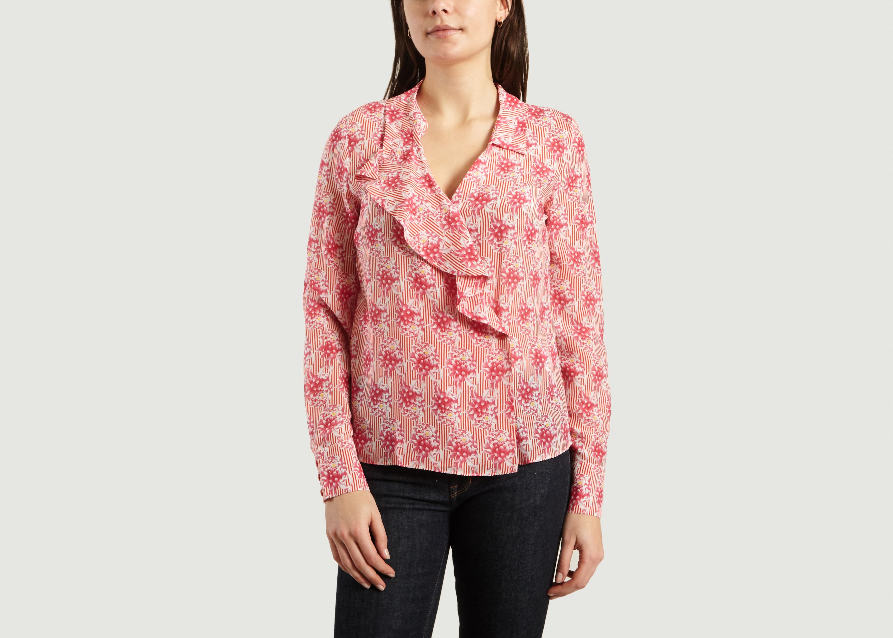 Silk Floral Shirt - Cacharel
