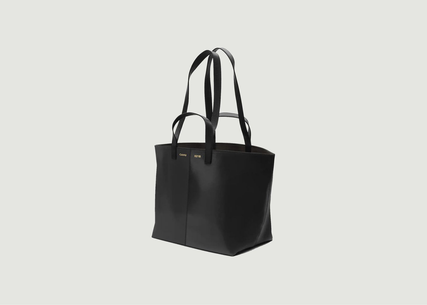 Practical Leather Tote Small - Cahu