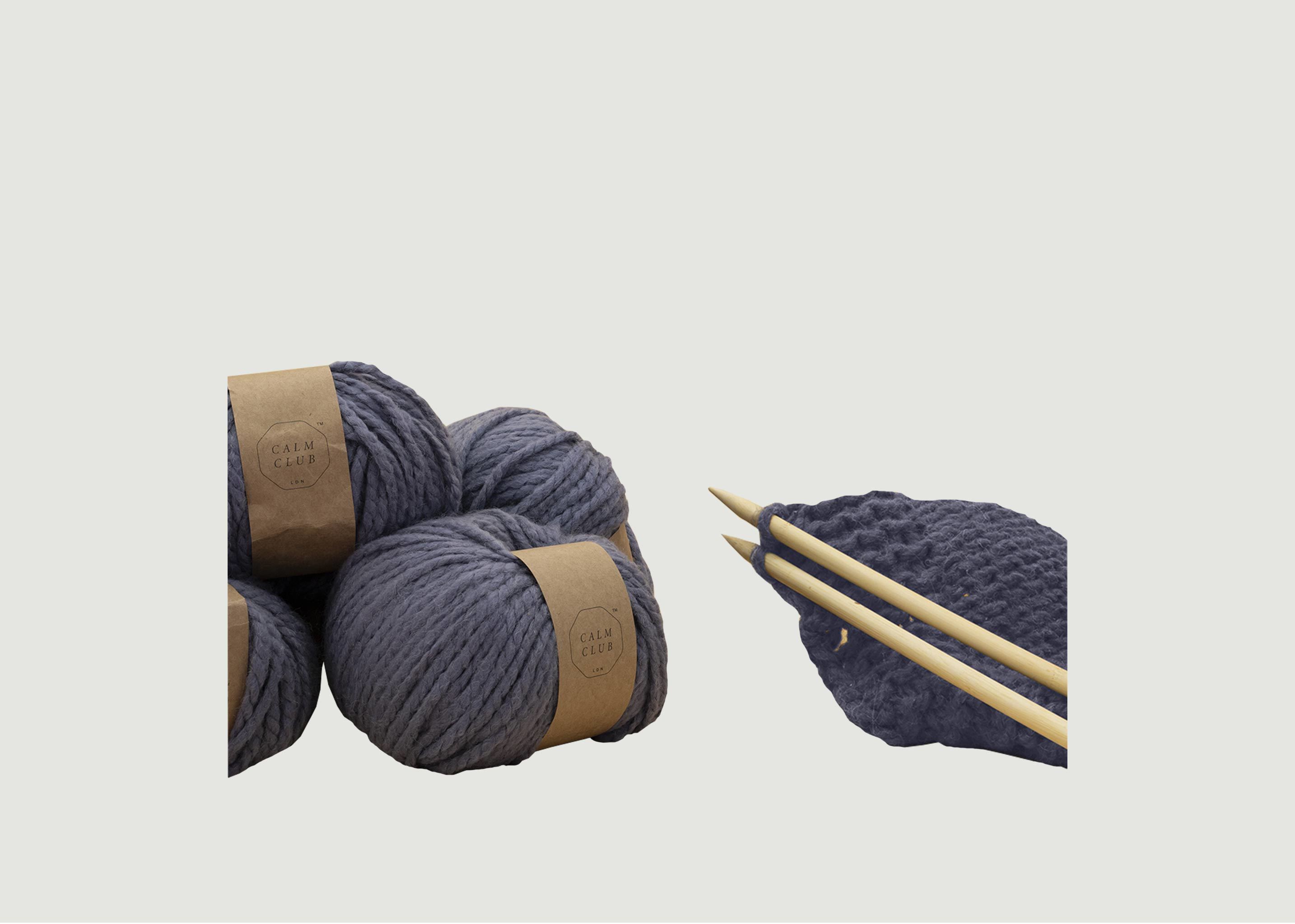 Kit Tricot Couverture - Calm Club by Luckies