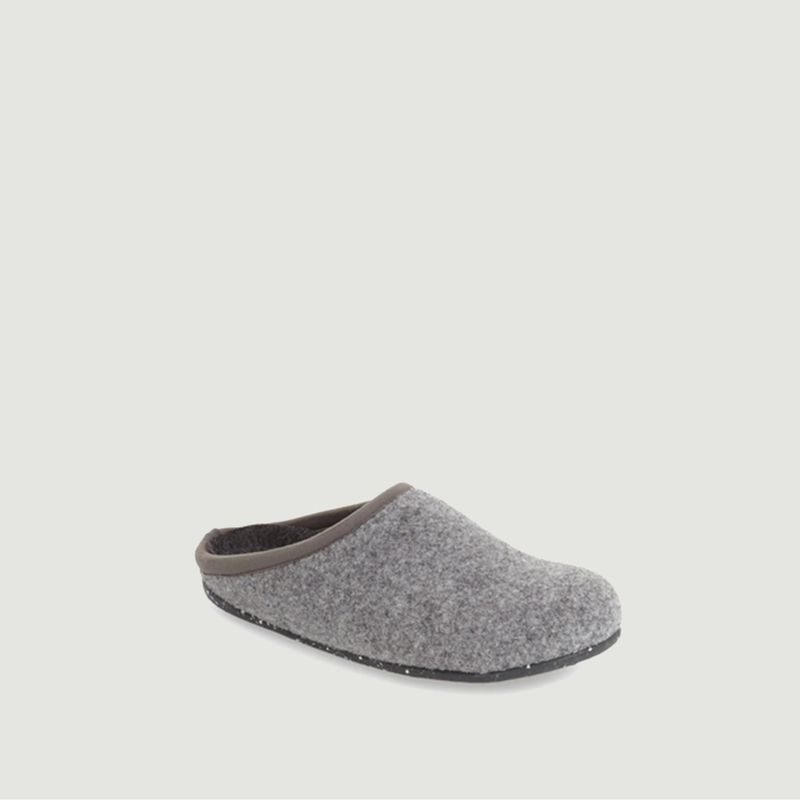 Grey Wabi slipper - camper