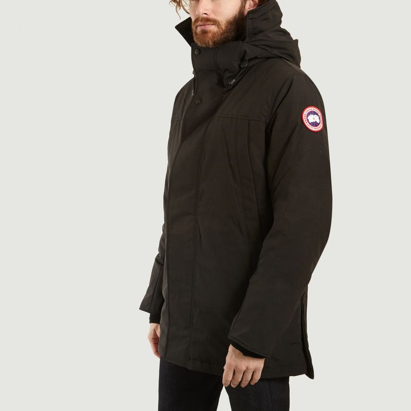 Sanford Parka Lined With White Duck Down Black Canada Goose | L’Exception