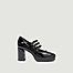 Pigalle patent leather platform slippers - Carel
