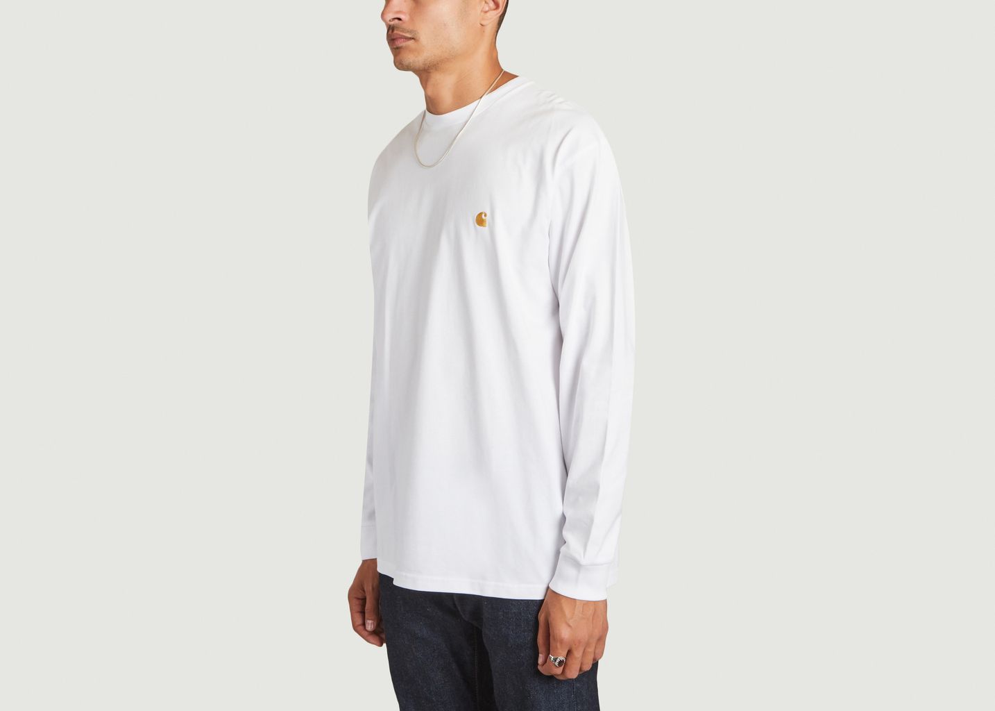 LS Chase T-Shirt aus Baumwolle - Carhartt WIP