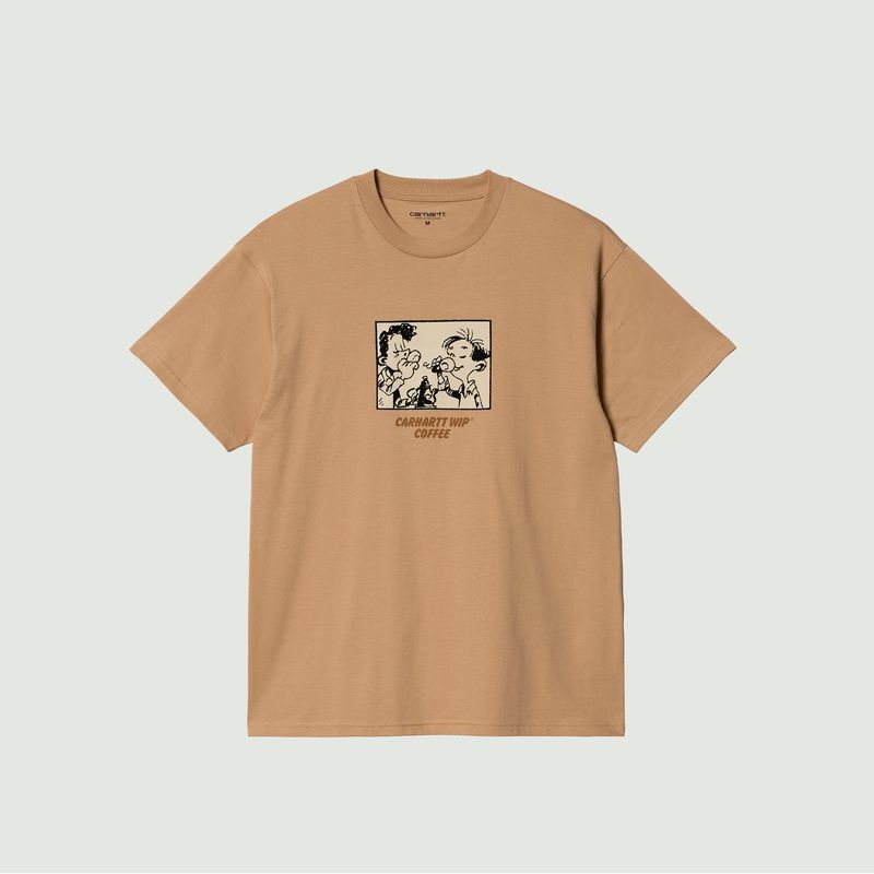 T-shirt Carhartt Wip Coffee - Carhartt WIP