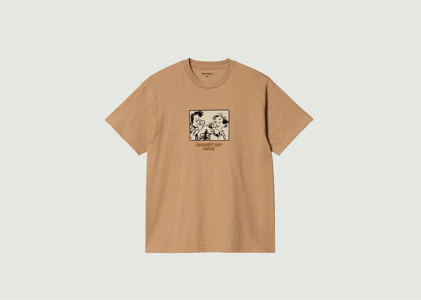 T-shirt Carhartt Wip Coffee - Carhartt WIP