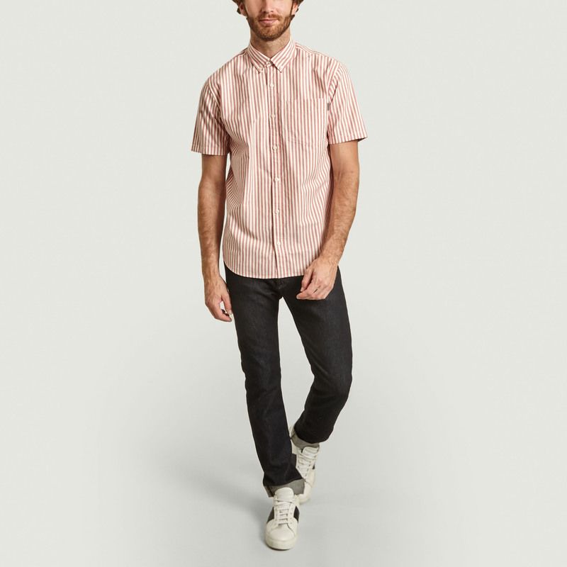 Chemise manches courtes rayée Simon - Carhartt WIP