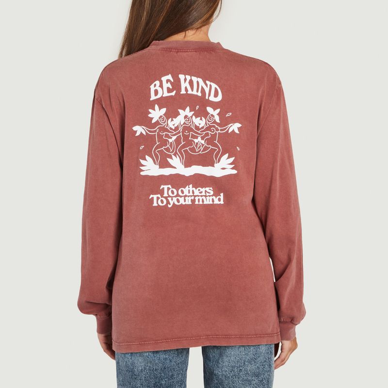 Tee-shirt manches longues Be Kind  - Carne Bollente