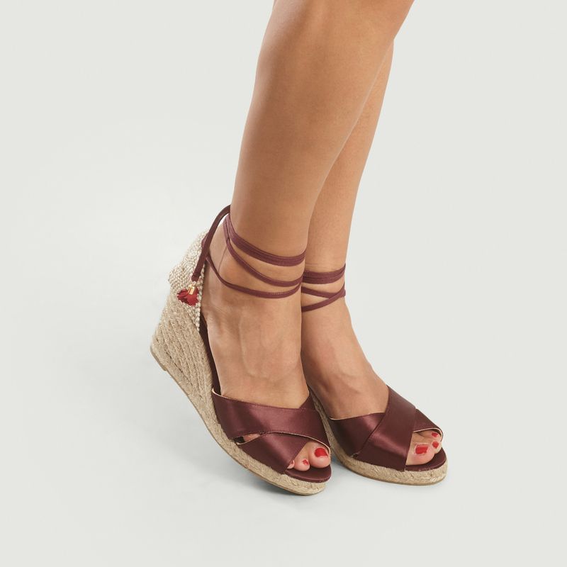 Espadrille Compensée Belona Satin - Castañer
