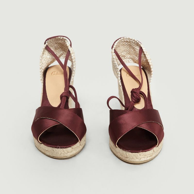 Espadrille Compensée Belona Satin - Castañer