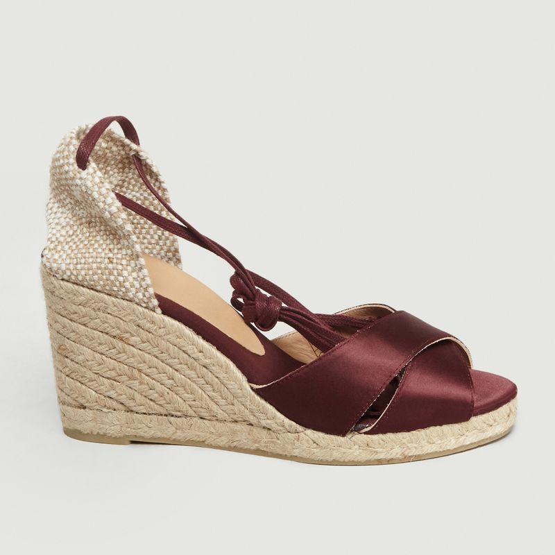 Espadrille Compensée Belona Satin - Castañer