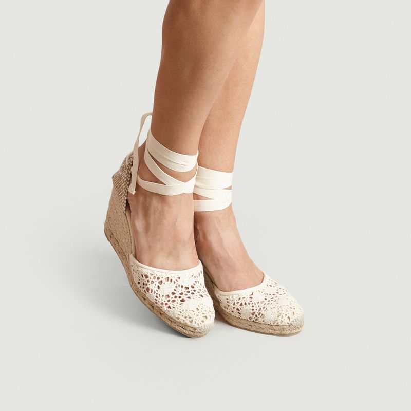 Espadrilles Compensées Carina Crochet - Castañer