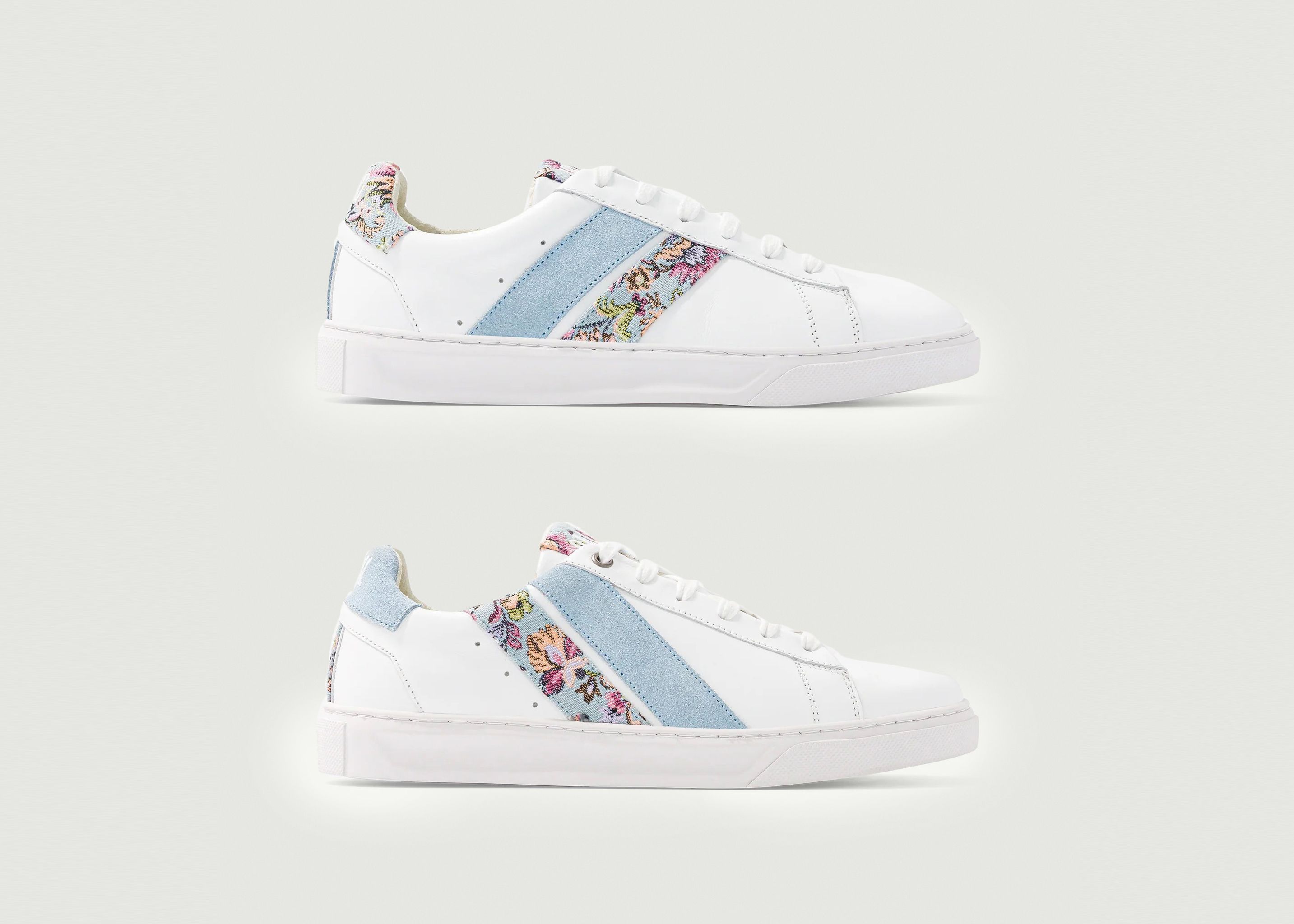 Sneakers Blue Floral - Caval