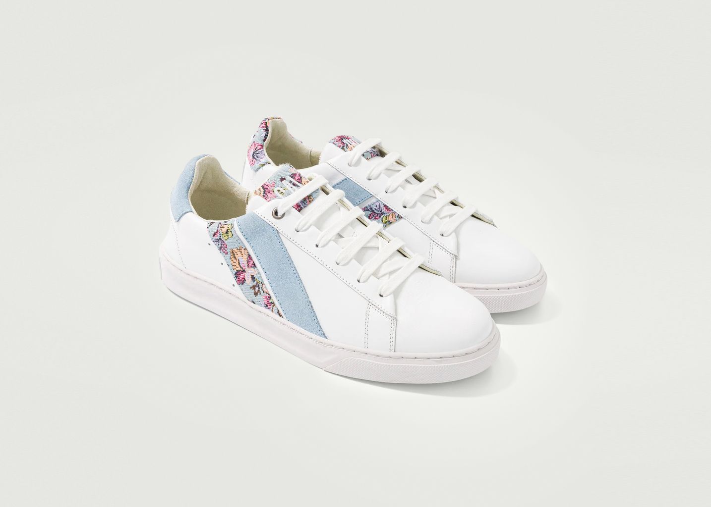 Sneakers Blue Floral - Caval