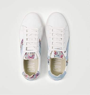 Sneakers Blue Floral