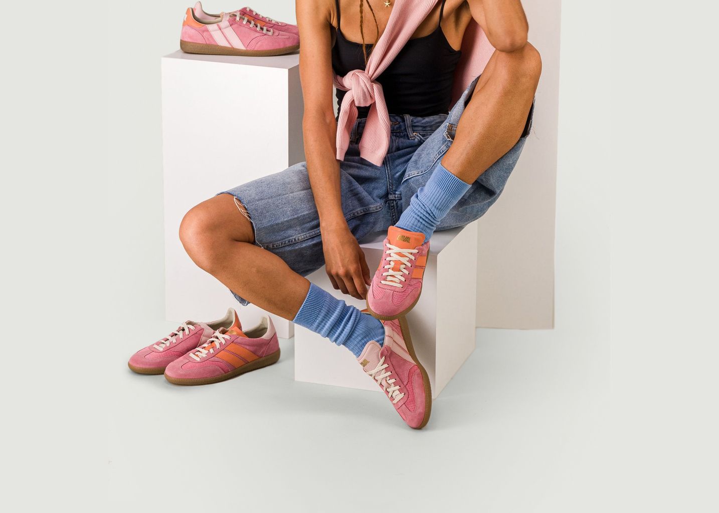 Sneakers Peach Melba - Caval