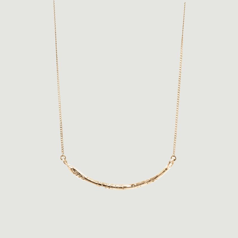 Golden strand necklace - Céline Lareynie