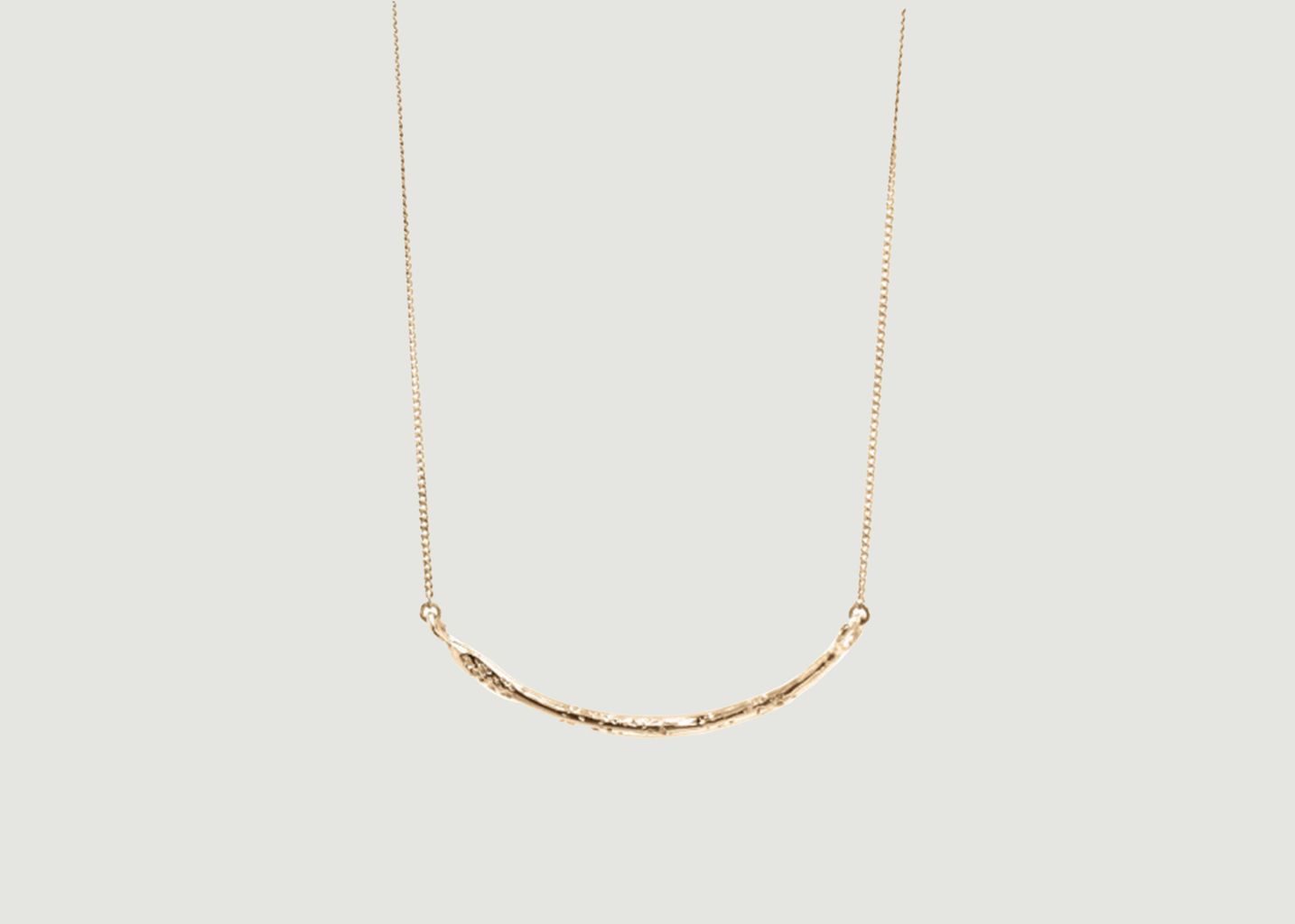 Golden strand necklace - Céline Lareynie