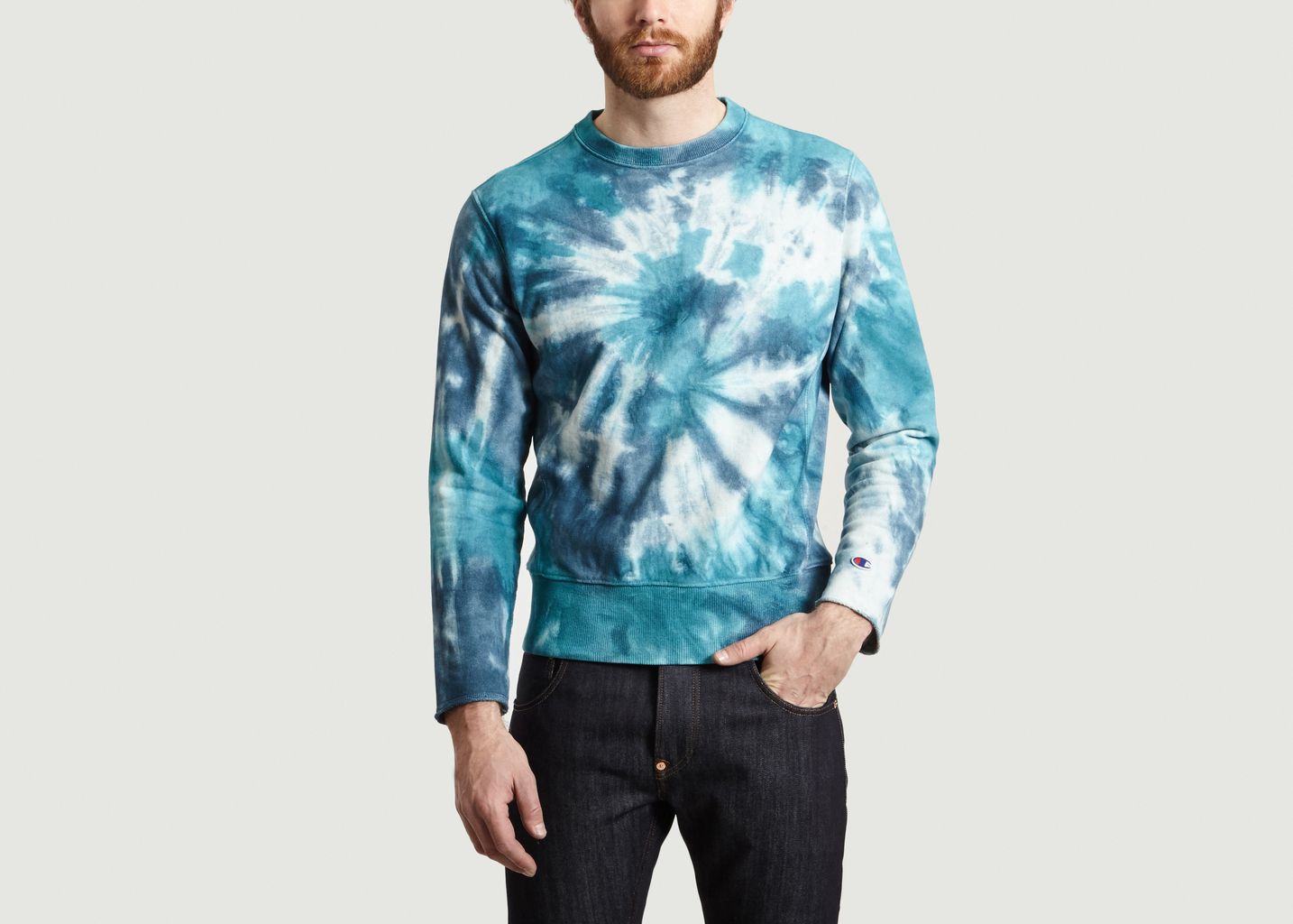 turquoise champion sweatshirt