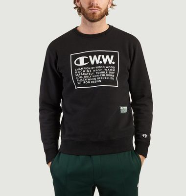 Sweatshirt Reverse Weave « Mike » Champion X Wood Wood