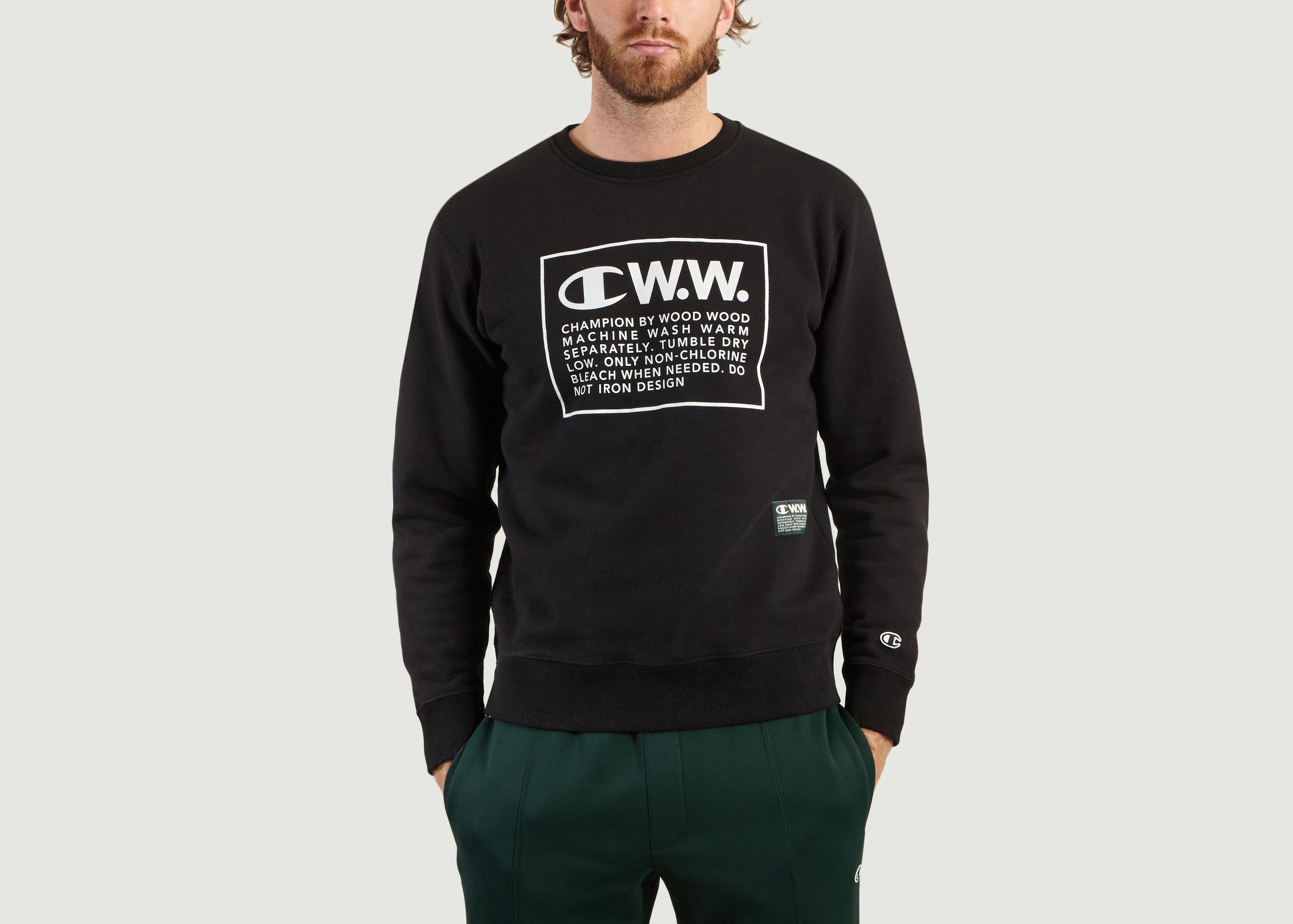 Sweatshirt Reverse Weave « Mike » Champion X Wood Wood - Champion