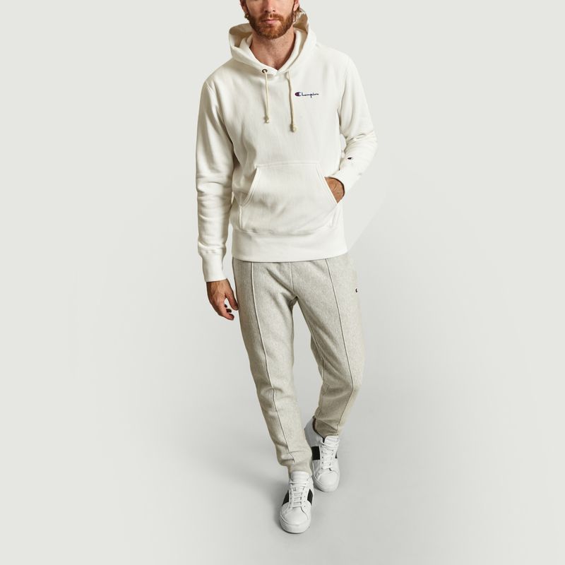 Hoodie Petit Logo En Coton - Champion