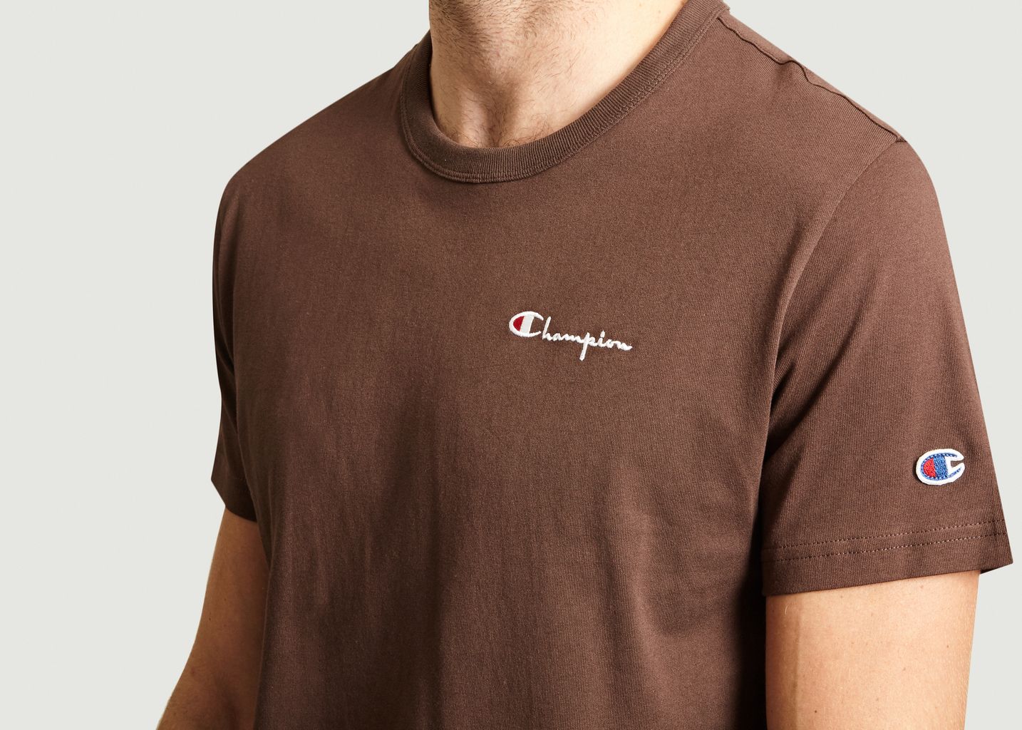 T-Shirt Petit Logo En Coton - Champion