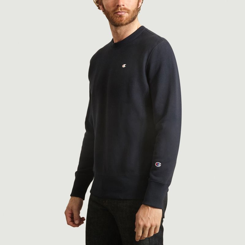 Sweat logotypé en coton - Champion
