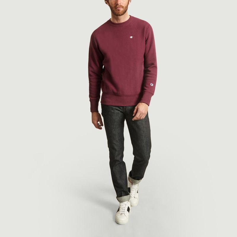 Sweat logotypé en coton - Champion