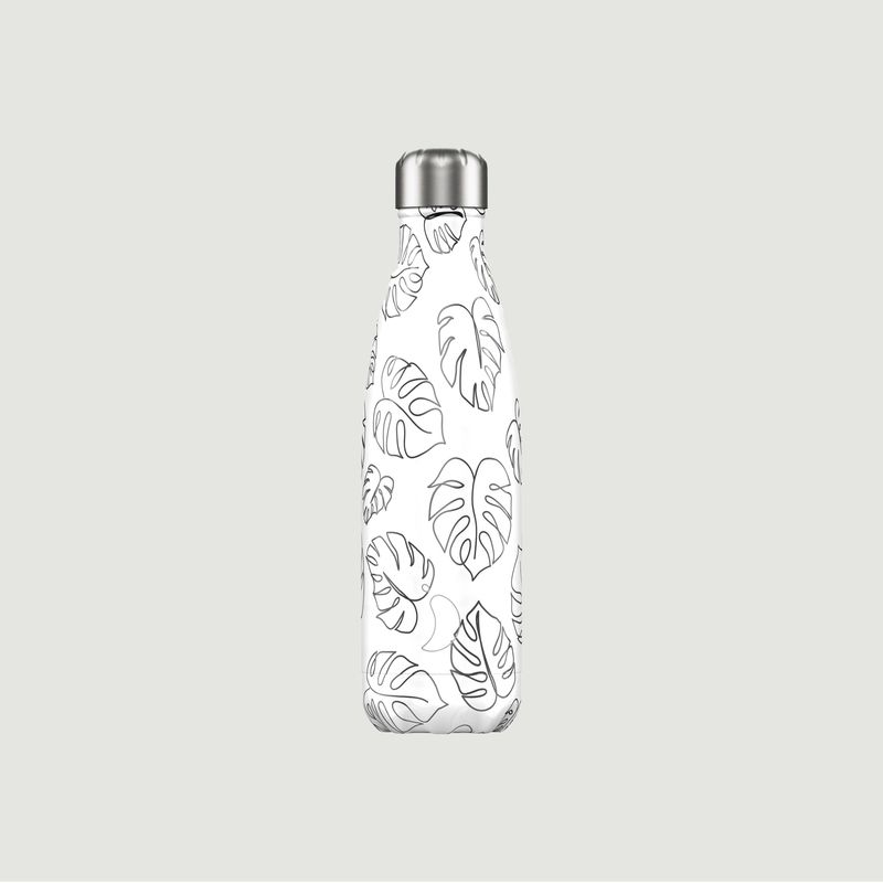 Reusable bottle 500ml Line Art Leaves - Chilly's