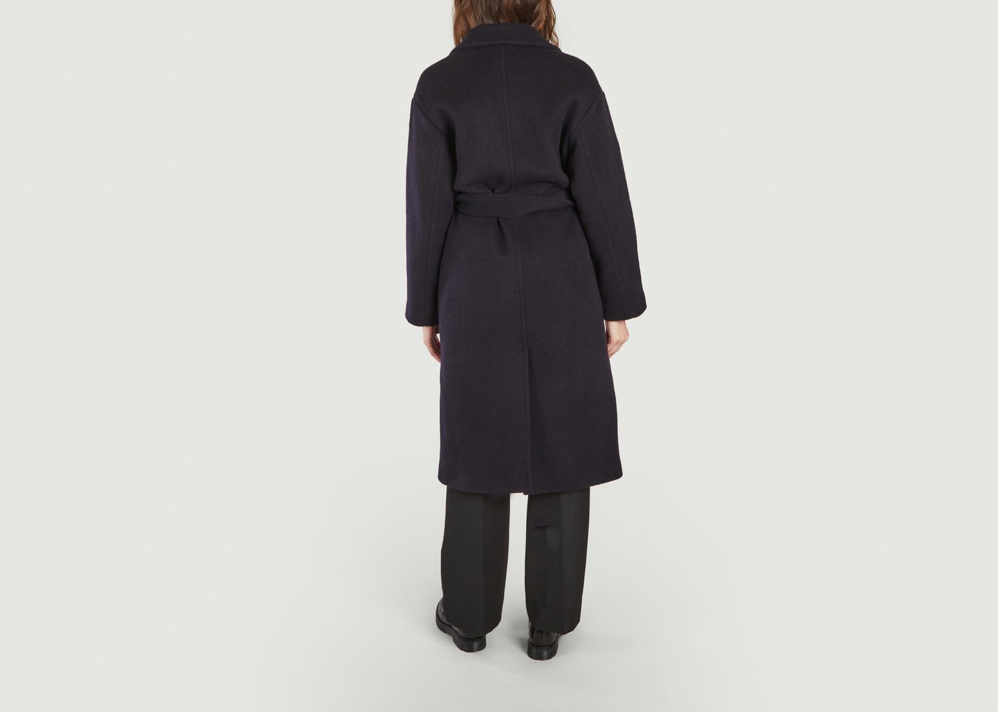 Loose-fitting belted coat Galia - Chloé Stora