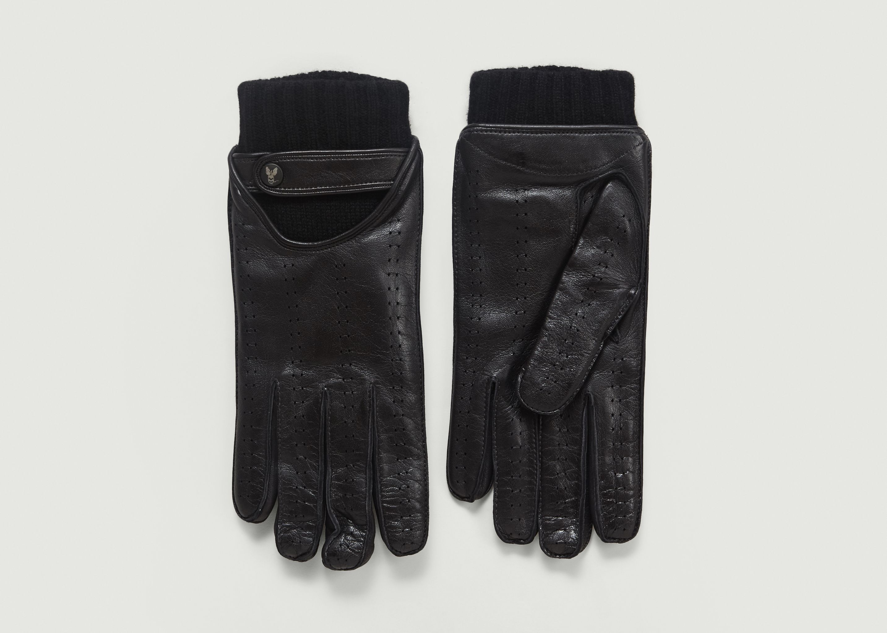 calfskin leather gloves
