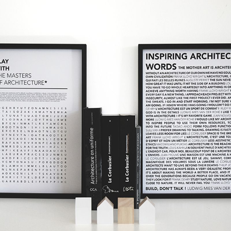 Affiche In Architecture We Trust - cinqpoints