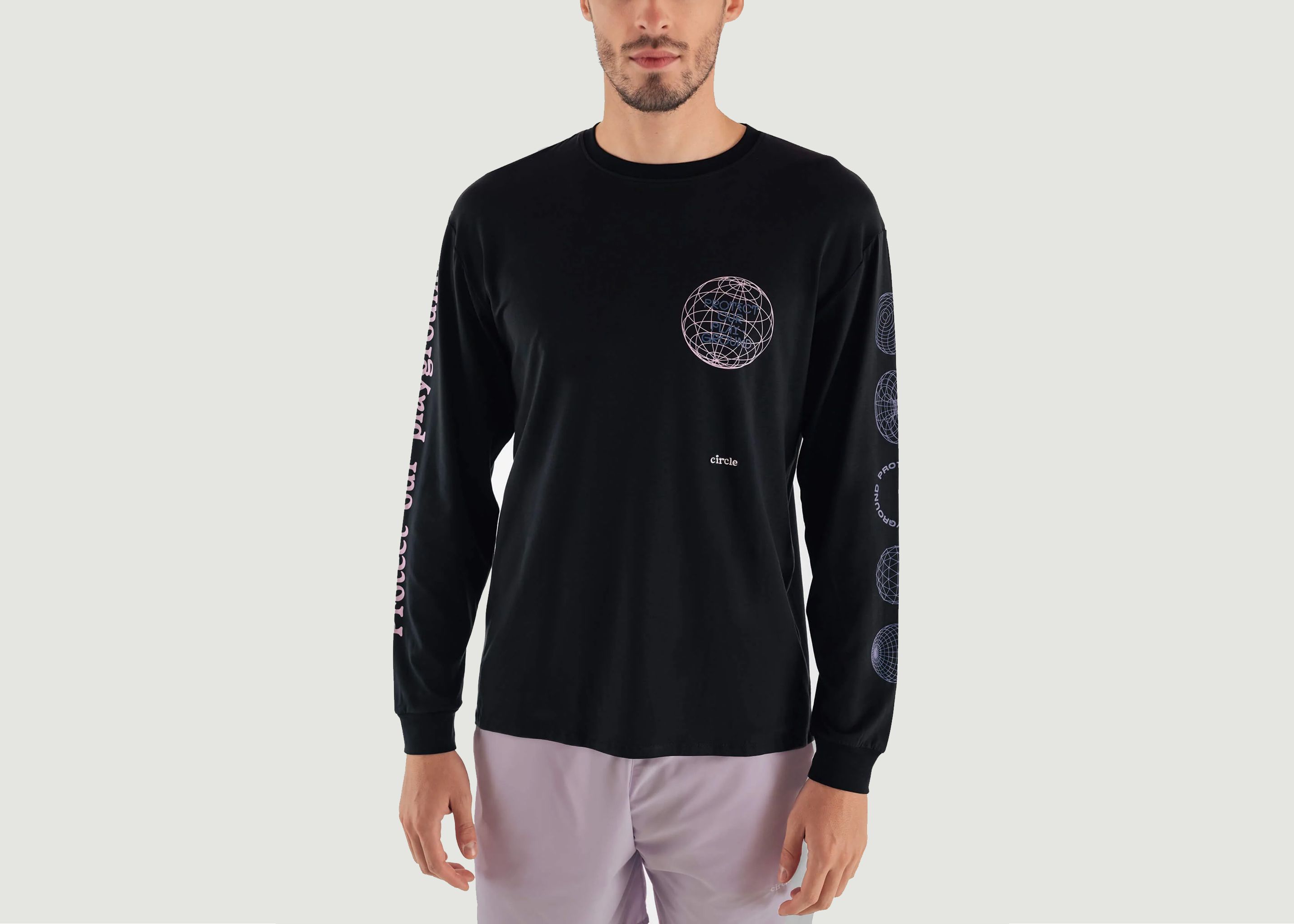 Teeshirt Wohlfühl-Pop-Manches Longues - Circle Sportswear