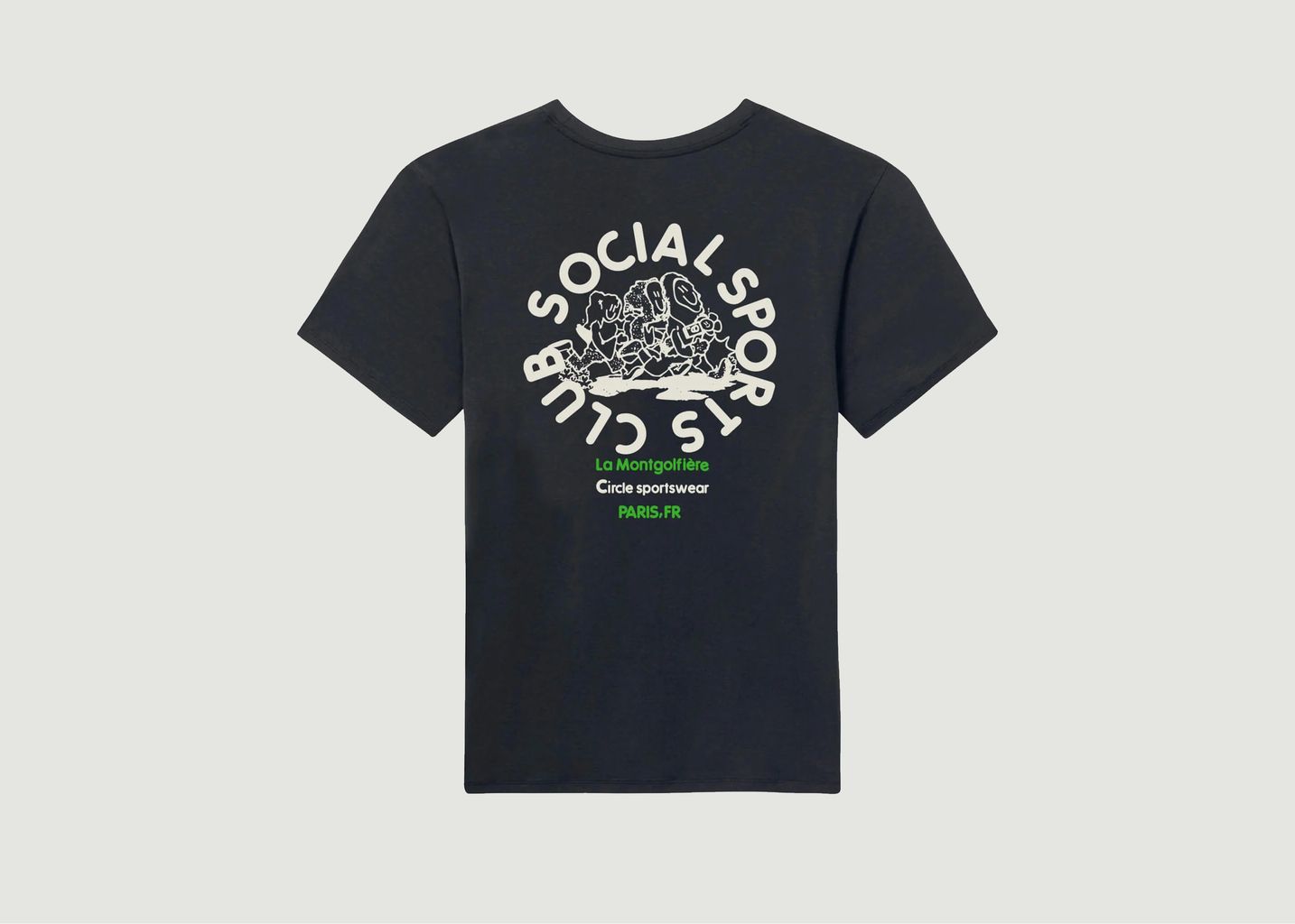 Iconic social sport tee shirt  - Circle Sportswear