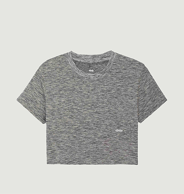 Smooth crop-top