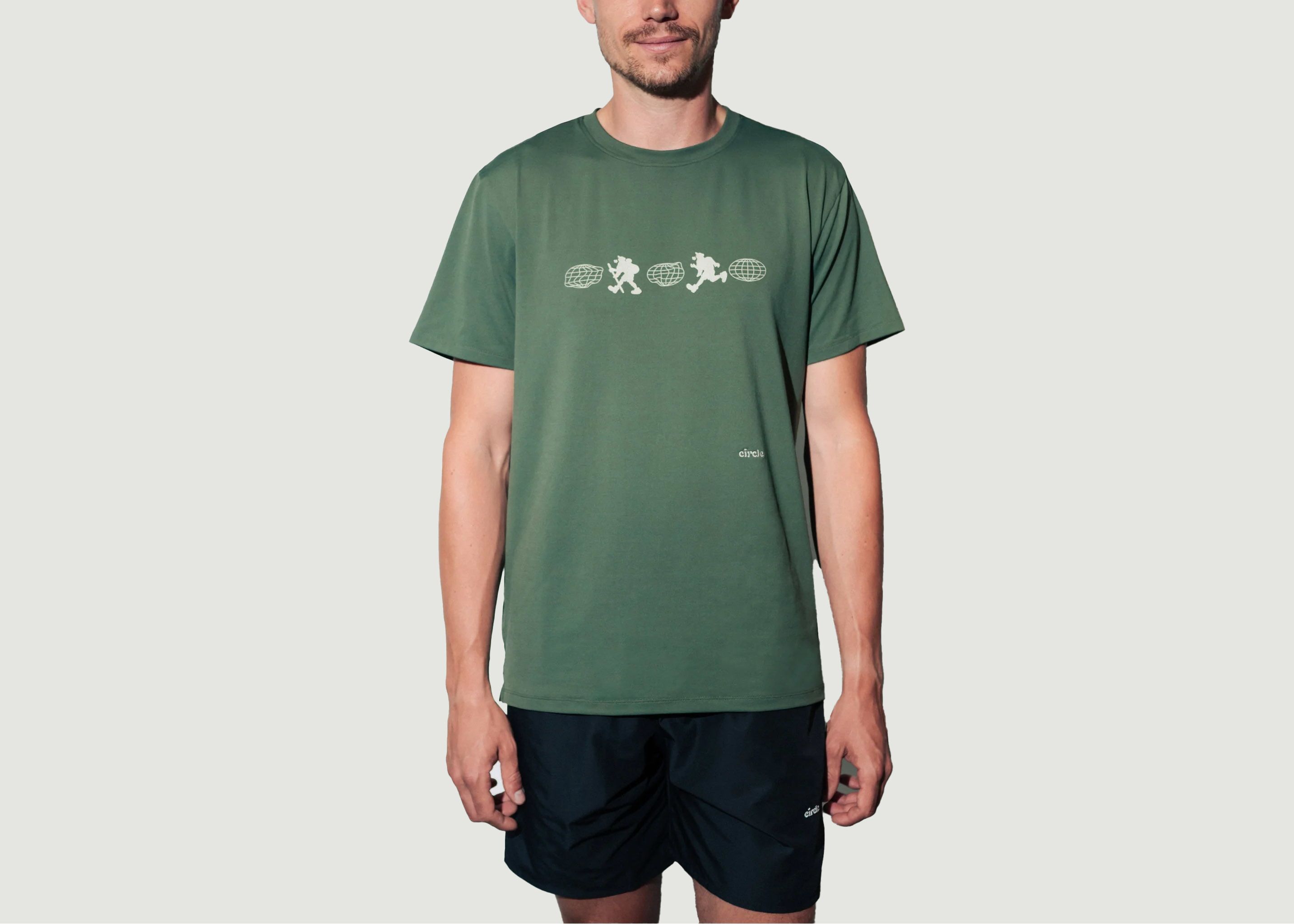 Trail Running X Au Vieux Campeur T-shirt - Circle Sportswear