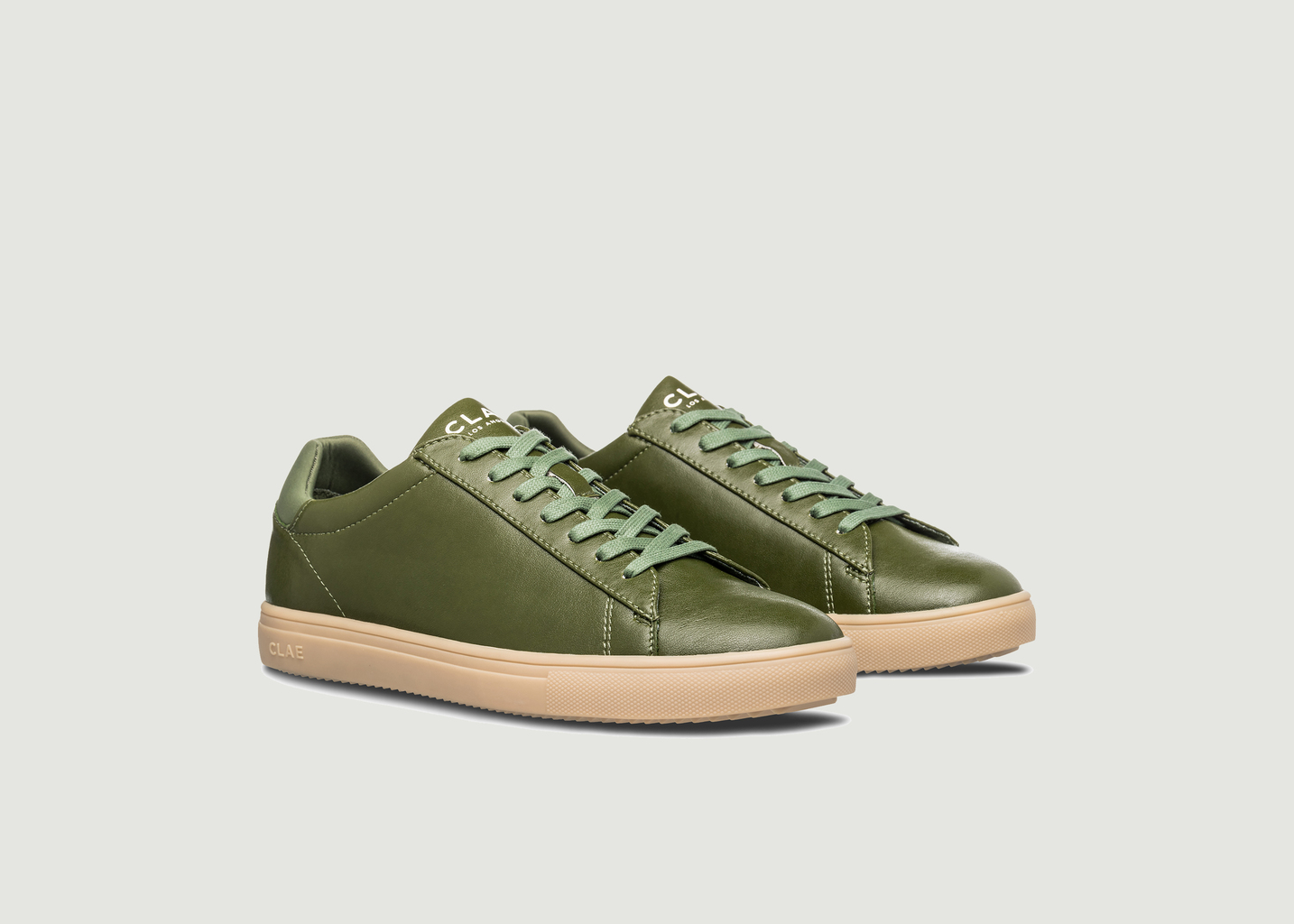 reiss x clae bradley sage sneakers