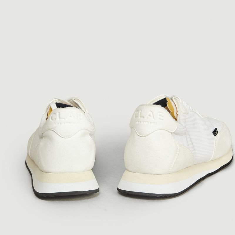 Runyon recycled mesh and vegan leather sneakers - Clae