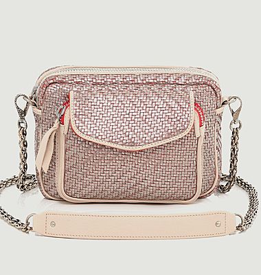 Charly braided leather bag