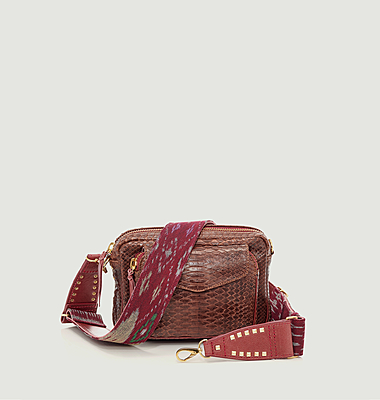 Sac Python Charly Bandouliere Endek