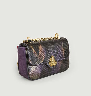 Python leather bag Mini Ava