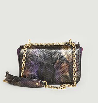 Python leather bag Mini Ava