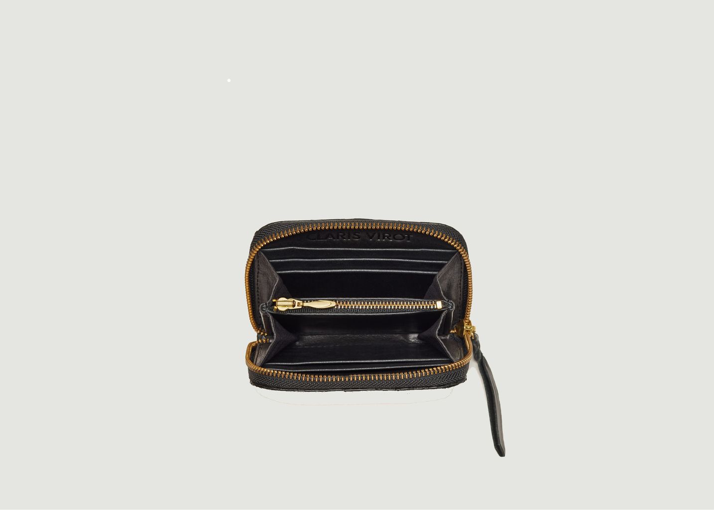 Python leather wallet Mini Bob - Claris Virot