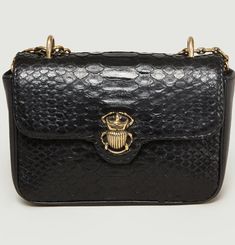 Ava Python Handbag